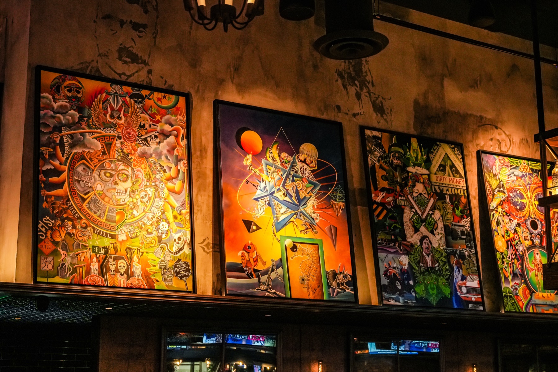 Bar Tulio live painting event